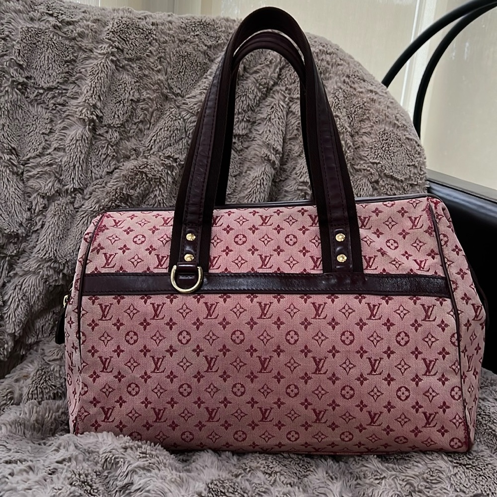 LIUIS VUITTON PINK DENIM Handbag